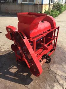 四輪半自動脫粒機